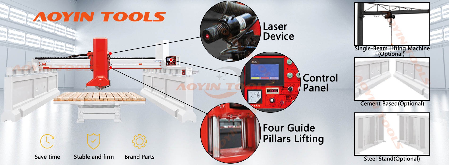 Laser Stone Bridge Cutting Machine