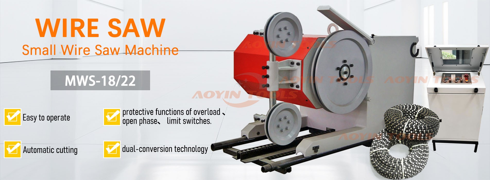 Small Wire Saw Machine