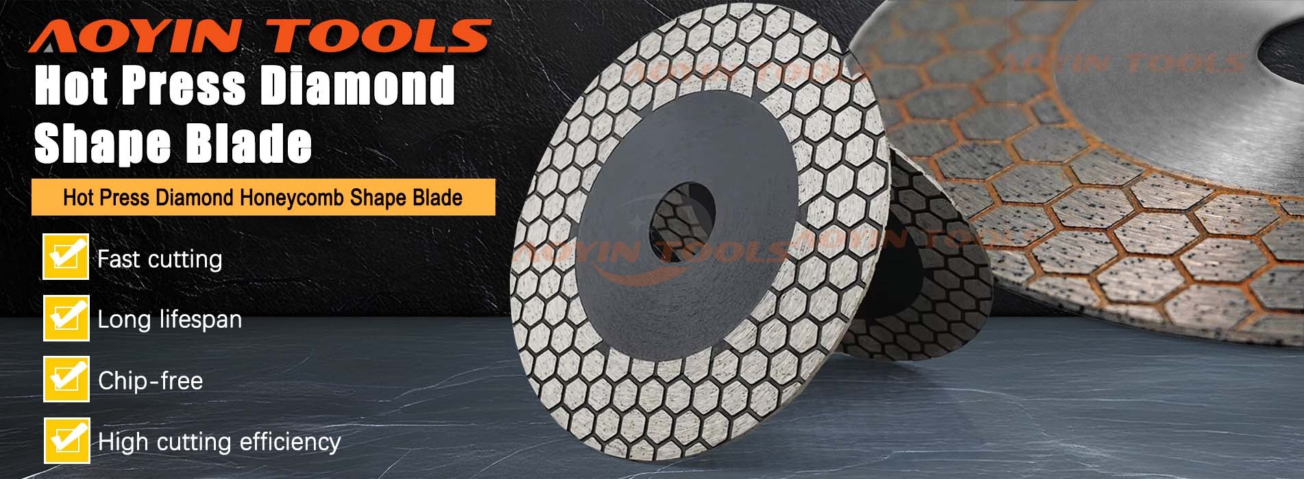 Diamond Honeycomb Shape Blade