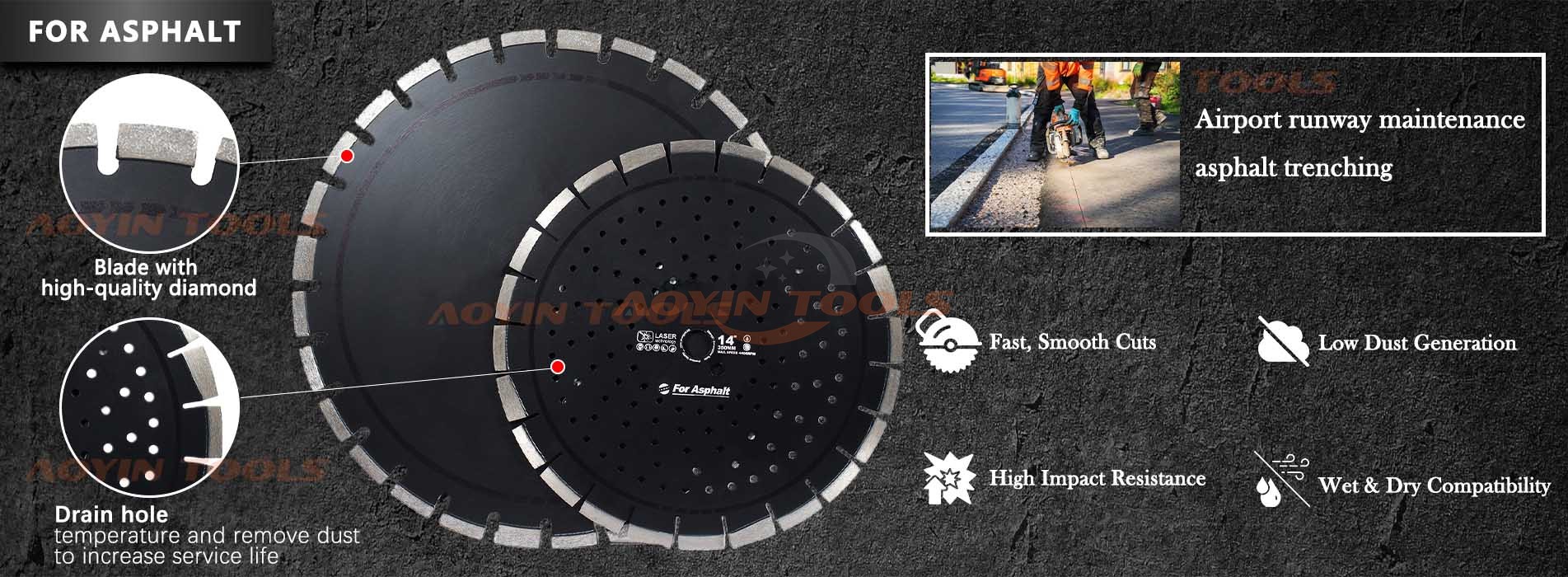 asphalt cutting blade