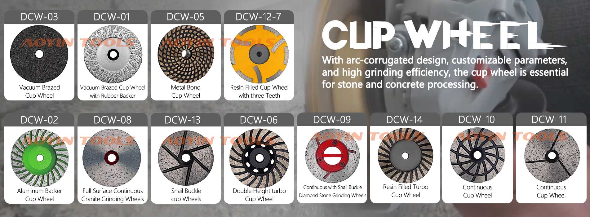 Diamond Cup Grinding Wheel